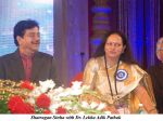 Shatrugan Sinha with Dr Lekha Adik Pathak at the 63rd Annual Conference of Cardiological Society of India in NCPA complex, Mumbai on 9th Dec 2011.jpg